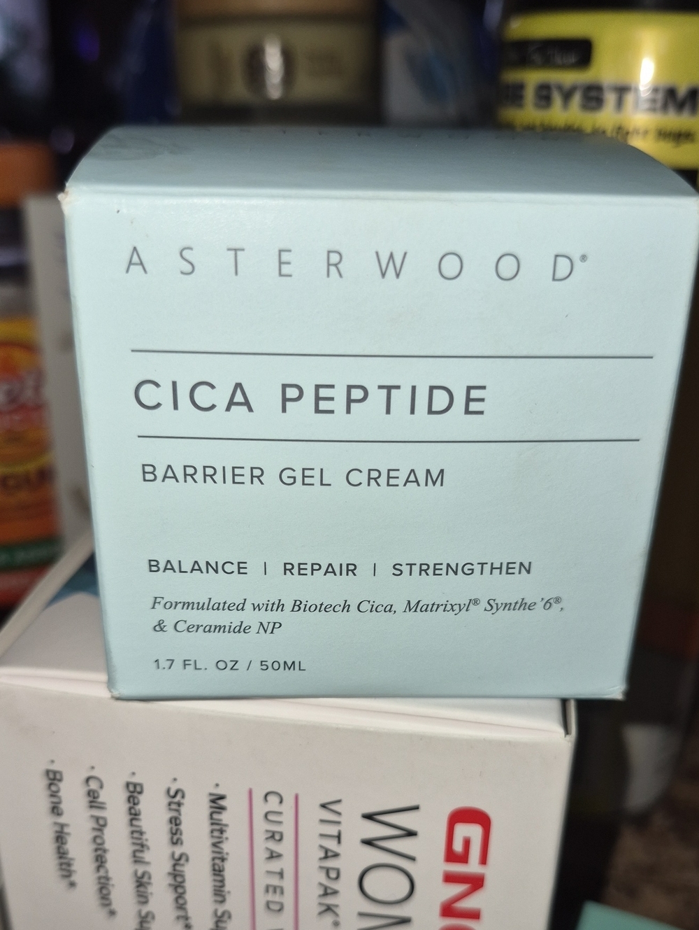 Cica Peptide Barrier Gel Cream — Asterwood New